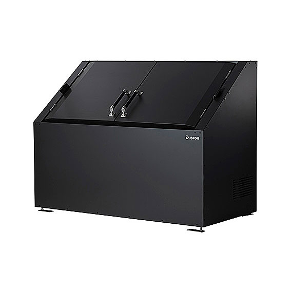 DSシリーズ トルクヒンジ扉 黒ZAM DS-BZ-1575付き