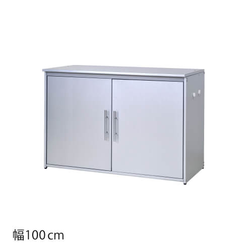 オールガルバ製ゴミ収納庫 幅100cm【1247】