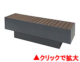 茶屋のベンチ