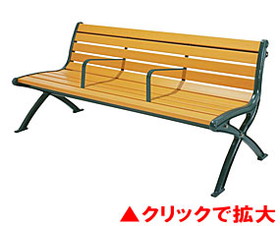 セパレートベンチSB1-LW（1.8背付）
