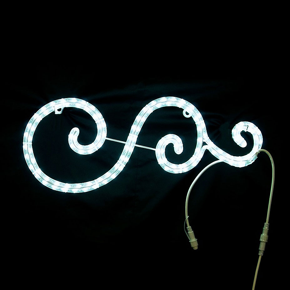 2Dモチーフ　アラベスクC 白 L2DM323-W