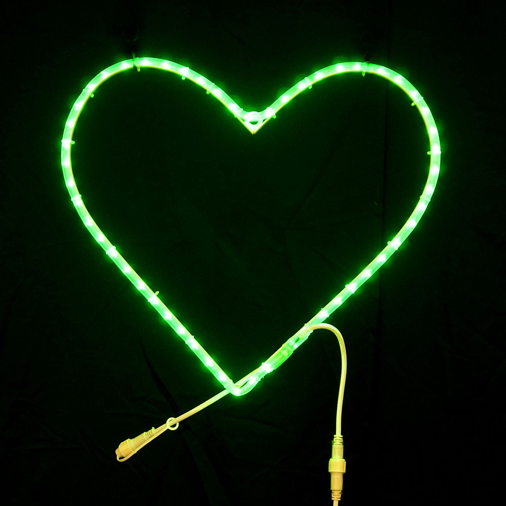 2Dモチーフ　ハート45 緑 L2DM405-G