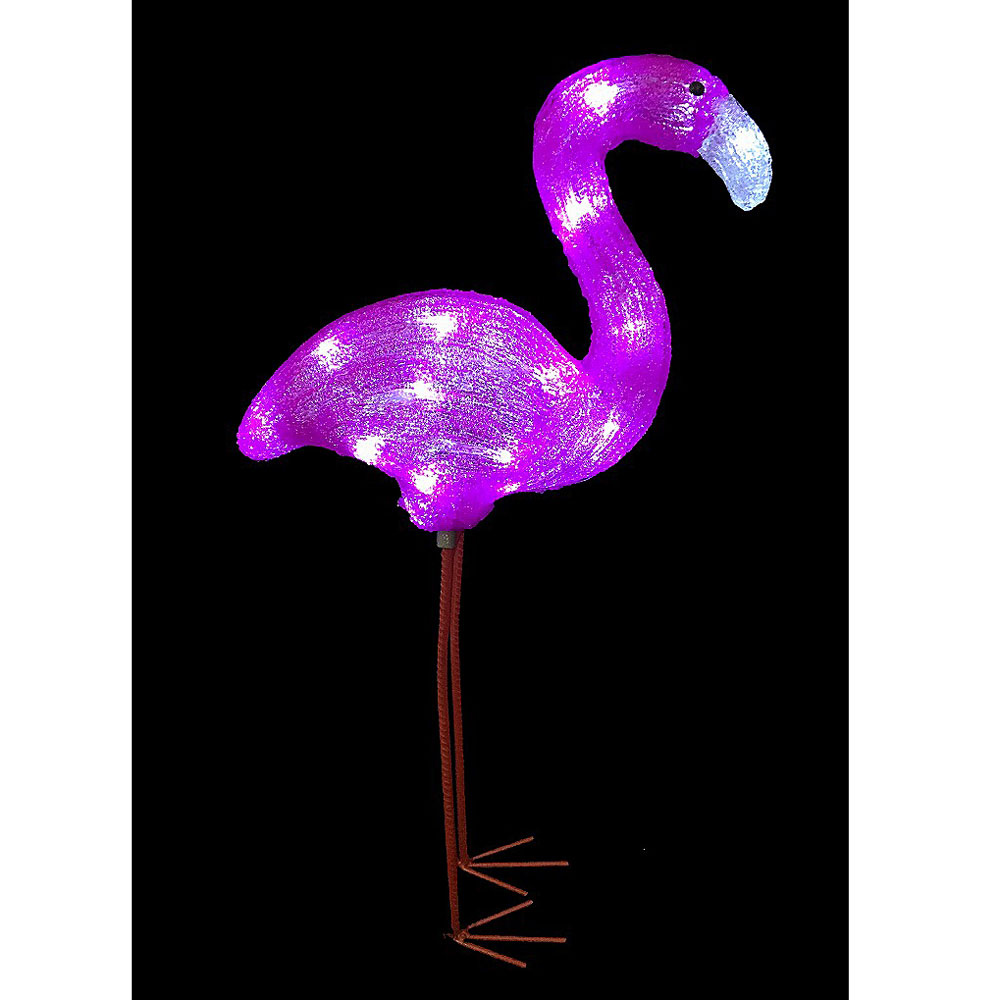 3Dモチーフ 3Dアニマル フラミンゴ L3D379