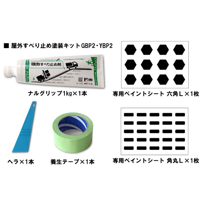 すべり止め剤 ナルグリップ すべり止め塗装キット
