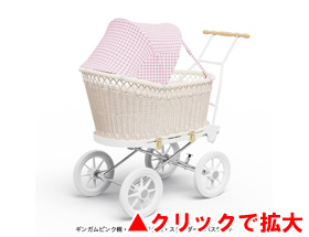 プスプス キャンディー(本体＋ギンガムピンク幌)