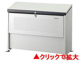 ゴミステーション　スチールゴミ収集庫　クリーンストッカー　cke-1305型