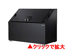 DSシリーズ トルクヒンジ扉 黒ZAM DS-BZ-1260