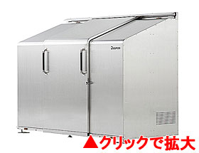 スライドダスポン M-Type(両開き扉) ステンレス SD-2090